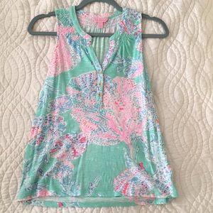 Lilly Pulitzer Tank Top Blouse